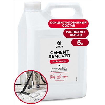 GRASS Средство для очистки после ремонта "Cement Remover" (канистра 5,8 кг)
