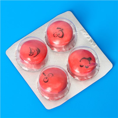Жевательная резинка «Доза любви» со вкусом клубники, 14 г