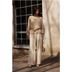 X ai beige pilisal тканые штаны tctaw25tp00000