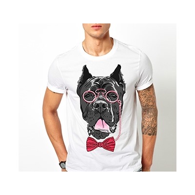 Футболка "Hipster dog"