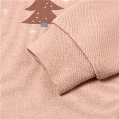 Костюм (свитшот и брюки) Крошка Я "Новогодние игрушки", рост 68-74 см