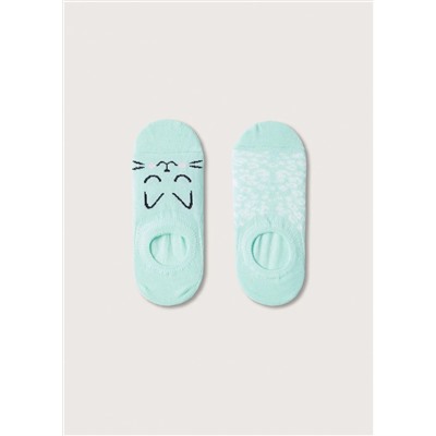 Pack 2 calcetines combinados -  Niña | MANGO OUTLET España