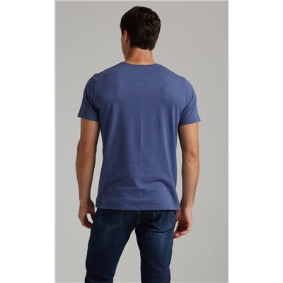 Футболка F911-6000bb blue melange