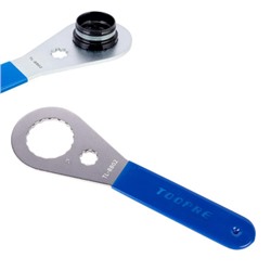 Съемник кареток с выносными подшипниками TOOPRE TL-BB02(BB39-16, BBR9000, BBR9100 анодированный алюминиевый сплав 6061 T-6 прорезиненная ручка /уп120/