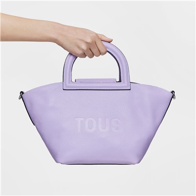 Bolso saca Dora - cuero - lila