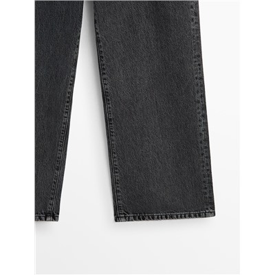 Jeans tiro alto wide leg