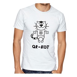 Футболка "QR кот"