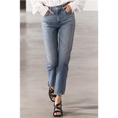 JEANS ZW COLLECTION RECTOS CROPPED TIRO MEDIO