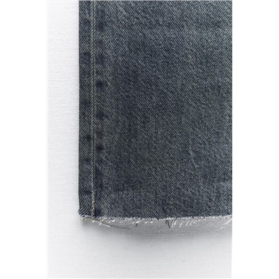 JEANS TRF WIDE LEG TIRO ALTO