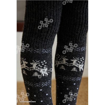 Гольфы детские из монгольской шерсти          (арт. 02115)