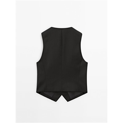 Chaleco traje corto