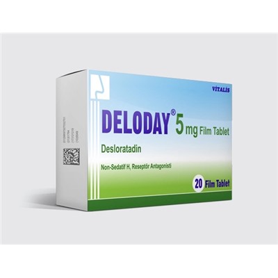 DELODAY 5 mg 20 film tablet (название лекарства на русском / аналоги Делодэй)