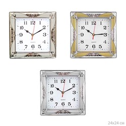 Часы настенные 24х24 см / 35094 /уп 40/