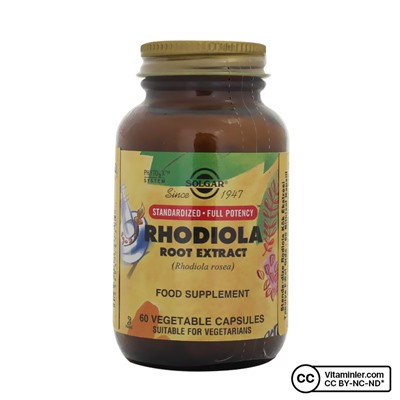 Solgar Экстракт корня родиолы 60 капсул