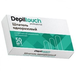 Шпатель нестерильный деревянный 200*25 мм, 50 шт, бренд - Depiltouch Professional