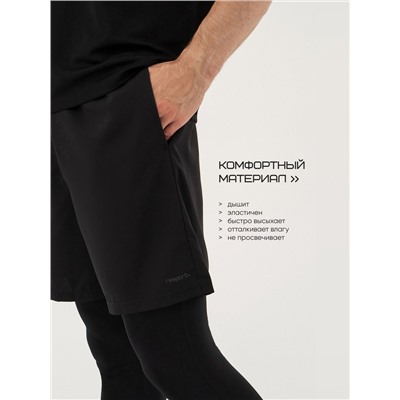 Шорты мужские Resport, р. 54, чёрные, базовые