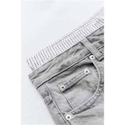 JEANS TRF WIDE LEG BOXER TIRO BAJO