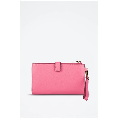 Cartera de piel - Rosa
