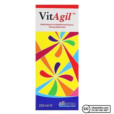 Allergo VitAgil Мультивитаминно-минеральный сироп 250 мл