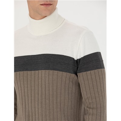 Vizon Melanj Slim Fit Fishman Kintwear Свитер воротника