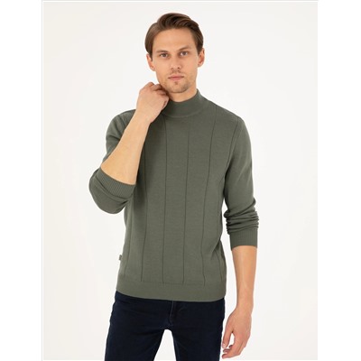 Smoke Slim Fit Half Fisherman Yaka Krietwear Kazakh