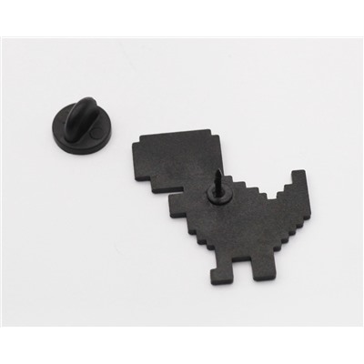 Металлический значок "Дино T-Rex Game"