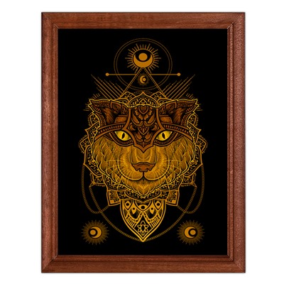 POSV-0068 Постер в рамке 17x23см Кот