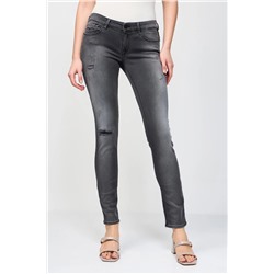 Vaquero skinny fit Luz - Gris