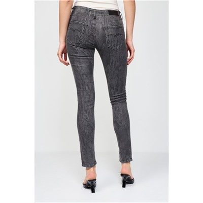 Vaquero skinny fit New Luz - Gris
