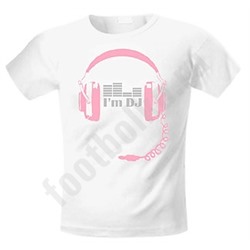 Футболка "I'm DJ" headphones