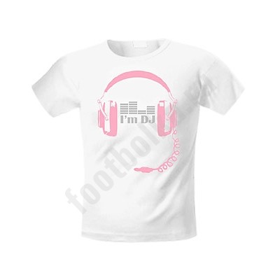 Футболка "I'm DJ" headphones