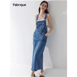Женский джинсовый сарафан ✔️Fabrigu*e