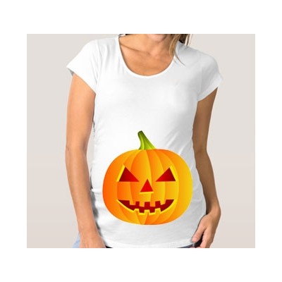 Футболка для беременных "Тыква" halloween