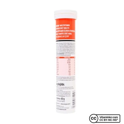 Energia Multivitamin 20 шипучих таблеток