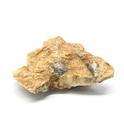Корунд сапфир в породе 62*34*21мм, 40г