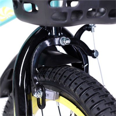 Велосипед 18" Krypton Super KS01SBY18 скай блю жёлтый