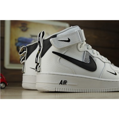 Зимние Niкe Air Force из натуральной кожи