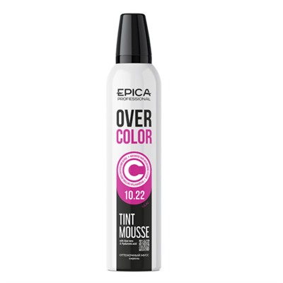 EPICA Professional Оттеночный мусс для волос «Сирень» 10.22 «OVERCOLOR», 250 мл