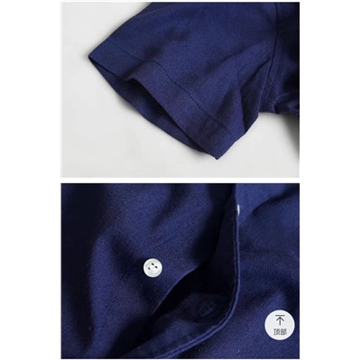 Мужская рубашка из смеси хлопка и льна ✔️Polo Ralph Lauren , оригинал, экспортный магазин   Состав 70% хлопок+30% лён