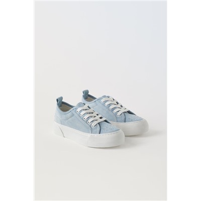 BAMBA DENIM STRASS