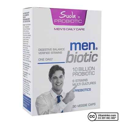 Suda Probiotic Men's Daily Care Menbiotic Probiotic 30 капсул