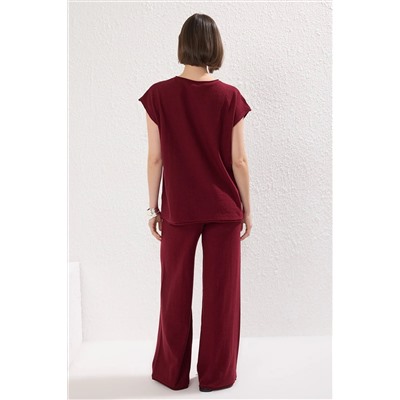 Bordeaux Bicycle Chightar Blouse-Pantolone Trikwear alt-upper set twoss25au00067