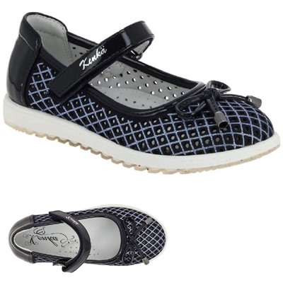 Туфли перф Kenka 1985-11 navy ( 2,0)