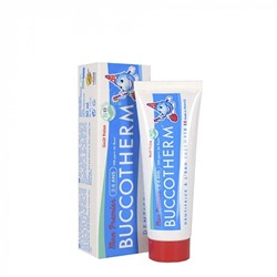 Зубная гель-паста BUCCOTHERM со вкусом клубники (от 2 до 6 лет), 50 мл