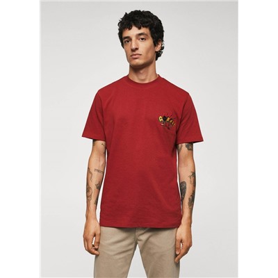 Camiseta mundial jeremyville -  Hombre | MANGO OUTLET España