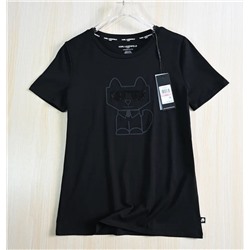 Футболка женская из хлопка   KARL LAGERFEL*D ОРИГИНАЛ!