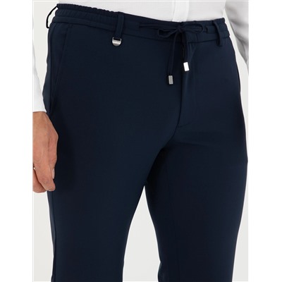 Navy Blue Classic Classic Jogger Pants