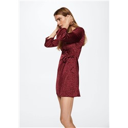 Vestido animal print -  Mujer | MANGO OUTLET España