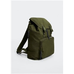 Mochila impermeable solapa -  Hombre | MANGO OUTLET España