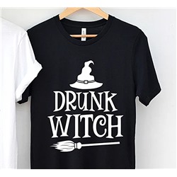 Футболка женская приталенная  Drunk Witch